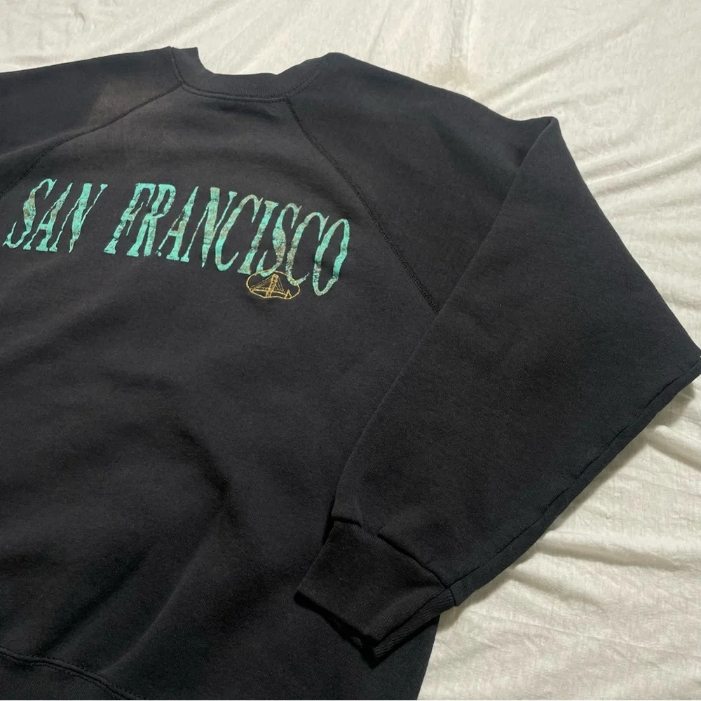 Vintage San Francisco Crewneck Tultex -Size L - Picture 2 of 6